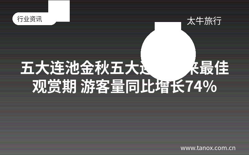 五大连池金秋五大连池迎来最佳观赏期 游客量同比增长74%
