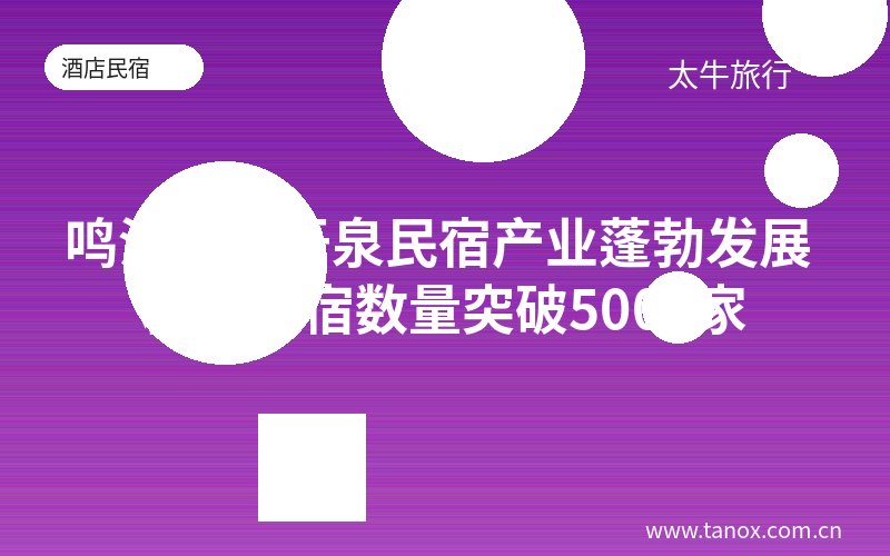 鸣沙山月牙泉民宿产业蓬勃发展 精品民宿数量突破5000家