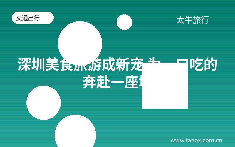 深圳美食旅游成新宠 为一口吃的奔赴一座城