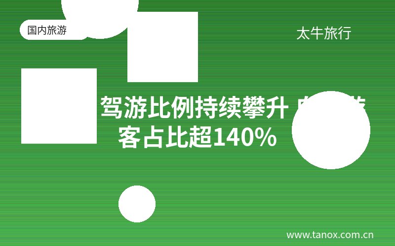 成都自驾游比例持续攀升 自驾游客占比超140%